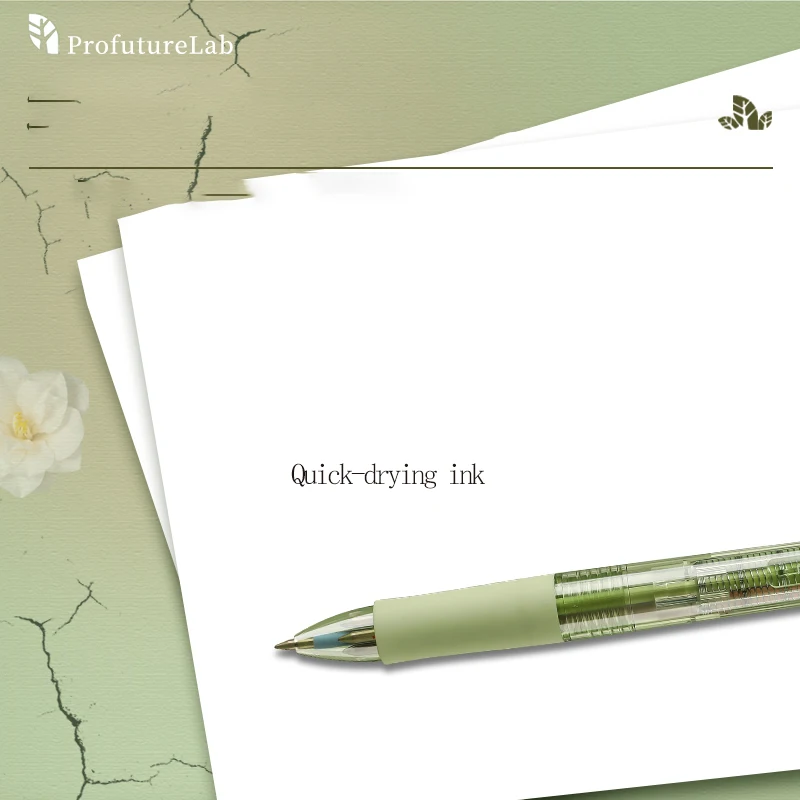 M&G 4색 볼펜 학생 및 사무용 다색 마커 펜 서명 펜 유성 펜 노트북 학생 용품