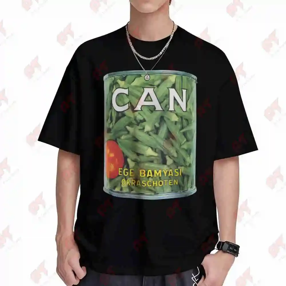 Can Ege Bamyasi Krautrock Prog Rock Faust Neu Short Sleeve Tee 100% Cotton T-Shirt