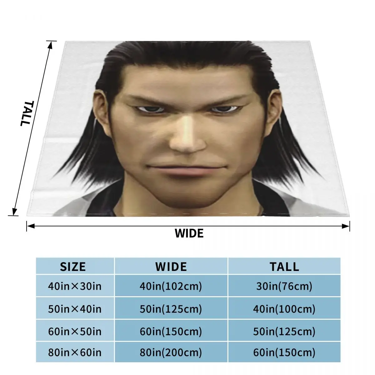 Yakuza Nishiki An Ultra-Soft Micro Fleece Blanket