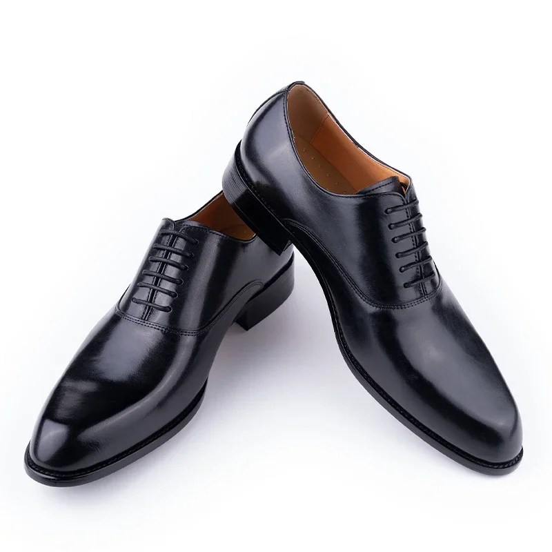 

MENS GENUINE LEATHER BLACK BROWN SHOES FOUR SEASON PARTY WEAR OXFORD SHOE MAN HANDCRAFTRD AUTHENTIC OFFICIAL ORIGINAL