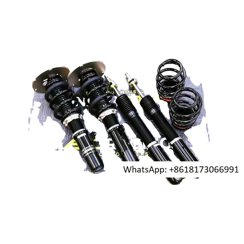 Twisted teeth shock absorber modification with adjustable height, softness, and hardness for 3 series, 5 series, and C-class