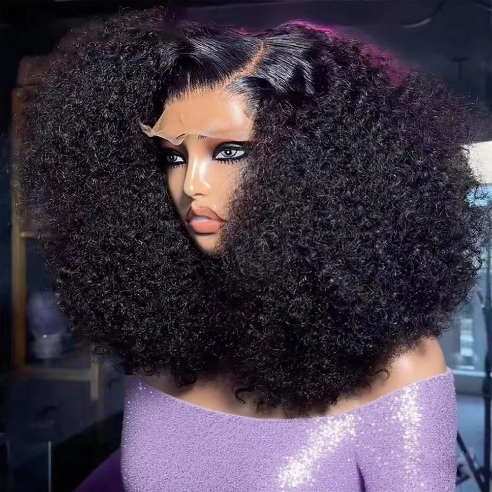 

300% бирманский вьющийся парик, 100 человеческих волос, волна воды, 5x5 Hd, парик с кружевной застежкой для женщин, глубокая волна, короткий парик боб, оптовая продажа