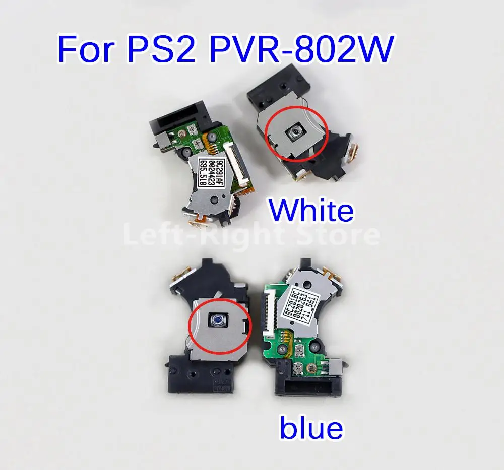 2PCS For PVR-802W PVR802W Laser Lens for PS2 Slim Console Repair Part Replacement For Sony PS2