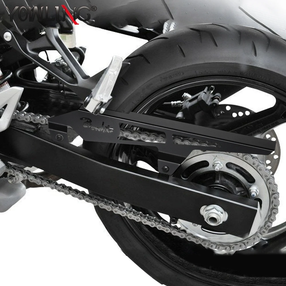 

GSF600 GSF1200 GSF1250 Aluminum Rear Chain Cover Sprocket Chain Belt Guard Motorcycle FOR SUZUKI GSF 600 1200 1250 Bandit / S