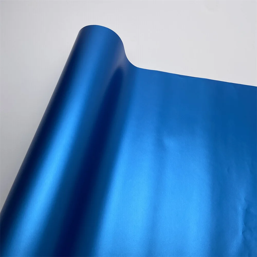 Mehrere Farben Ice Metallic Matte Chrome Vinyl Car Wrap Film mit Air Release Satin Auto Aufkleber Folie – Detail 17