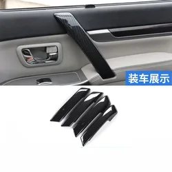 For Mitsubishi Pajero V97V93v87 Accessories ABS Carbon Fiber Decorative Stickers Interior Decorative Strips