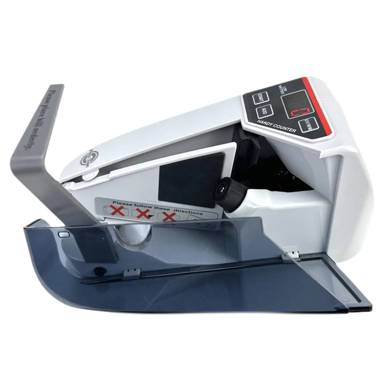 Money Counter Machine with Counterfeit Detection Handy Banknote Counting Machine Banknote Counter for Small Business Store Bank