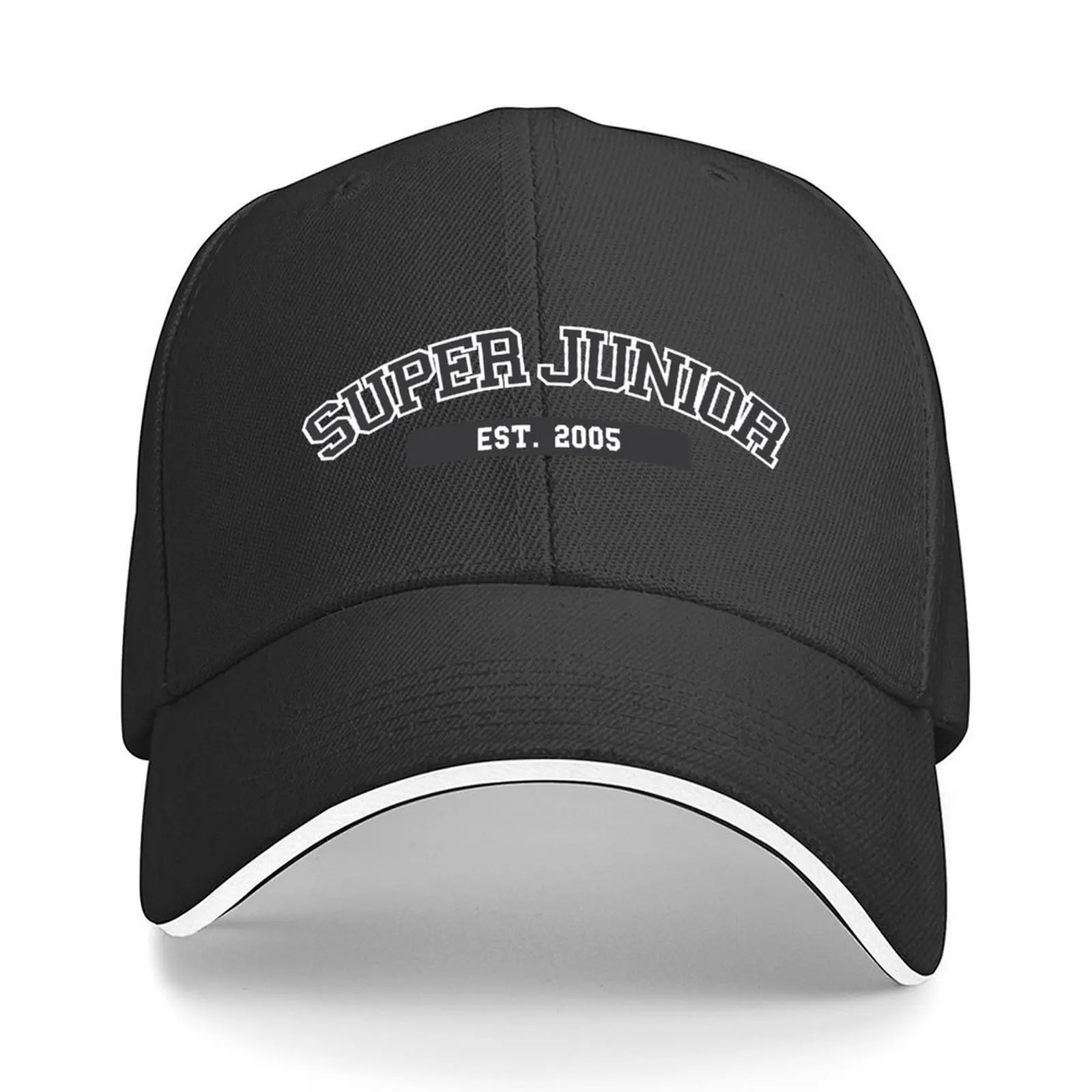 

Kpop College - Super Junior Kpop Merch for Kpop fans Gift for ELF Baseball Cap party Hat Hip Hop black Woman Men's