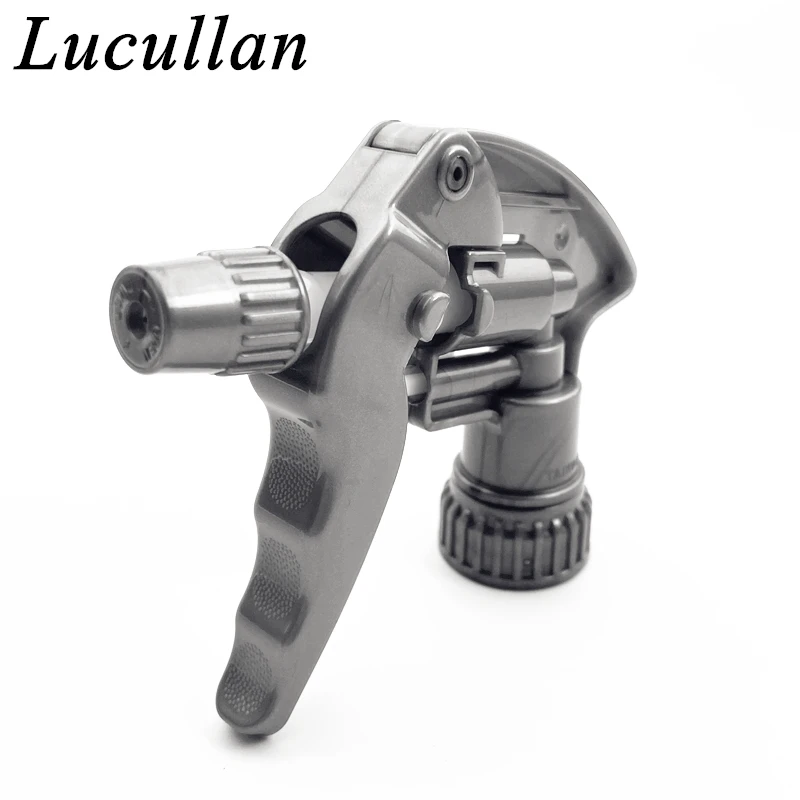 Lucullan 2CC Industrial Chemical Resistant Low-Fatigue Trigger Nozzle Sprayers With Tube For Auto/Car Detailing