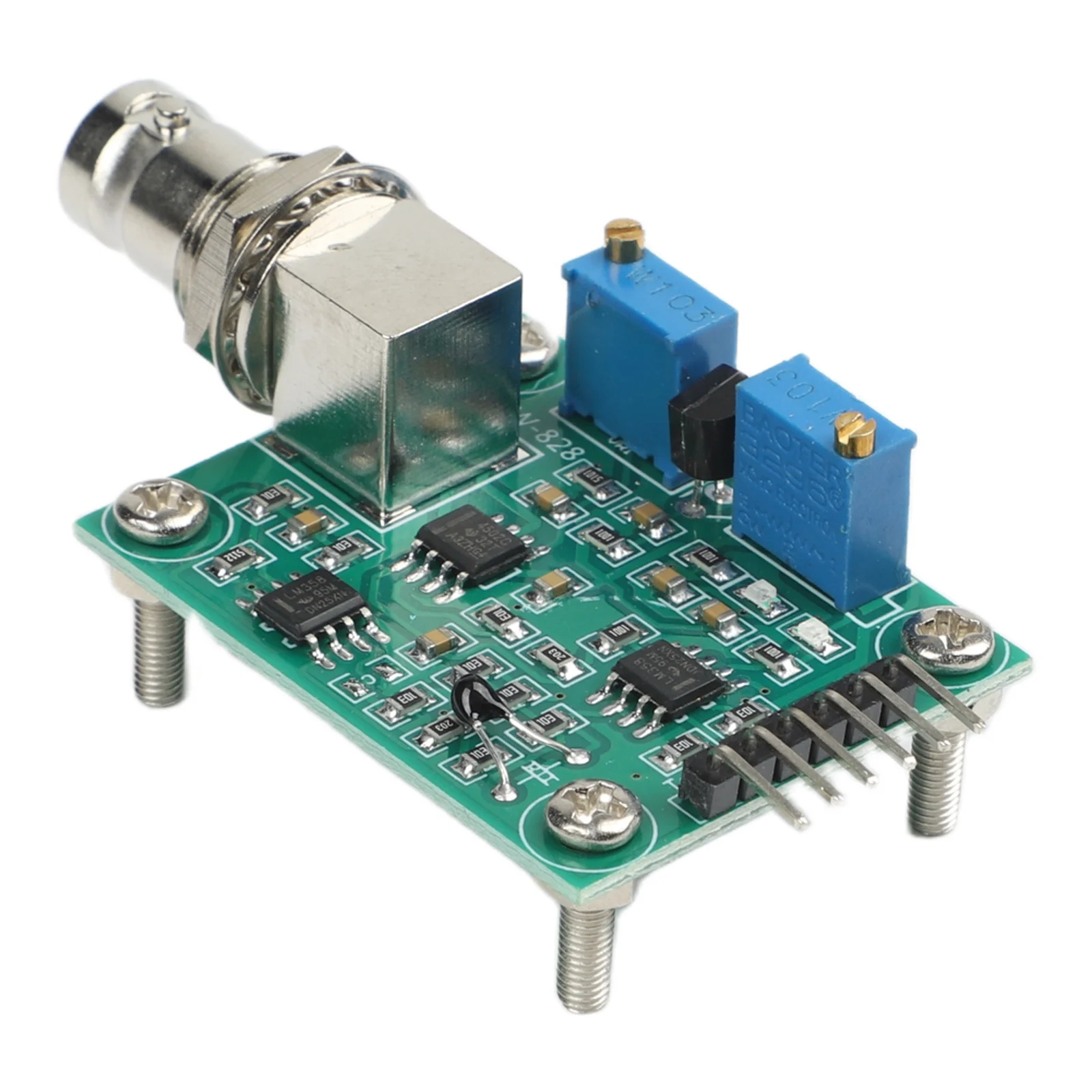 High Performance pH Sensor Module for Soil Water Testing with Signal Amplification and For Arduino Integration