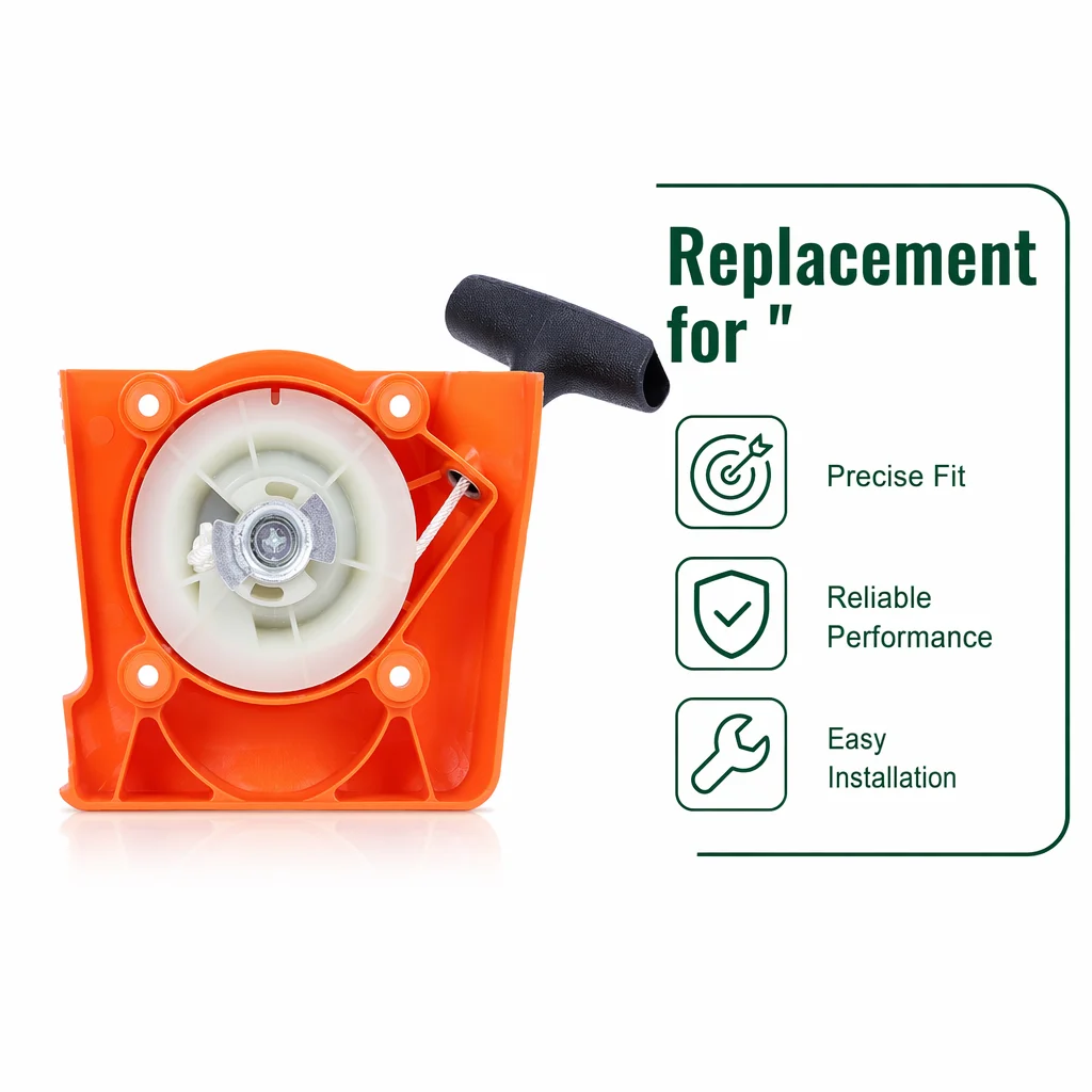 Starter Recoil Assembly Kit Oil Pump Fuel Line Filter For Husqvarna 570BFS 570BTS 580BFS 580BTS Blower 578283501 578 28 35 01