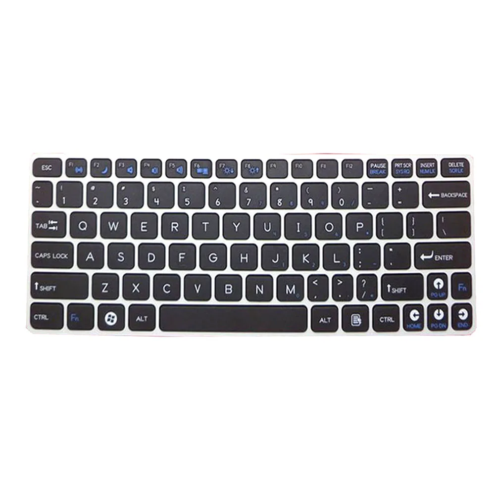 English US Laptop Keyboard For ECS EC10IS2 ES10II2 ES10IS2 Black With Silver Frame