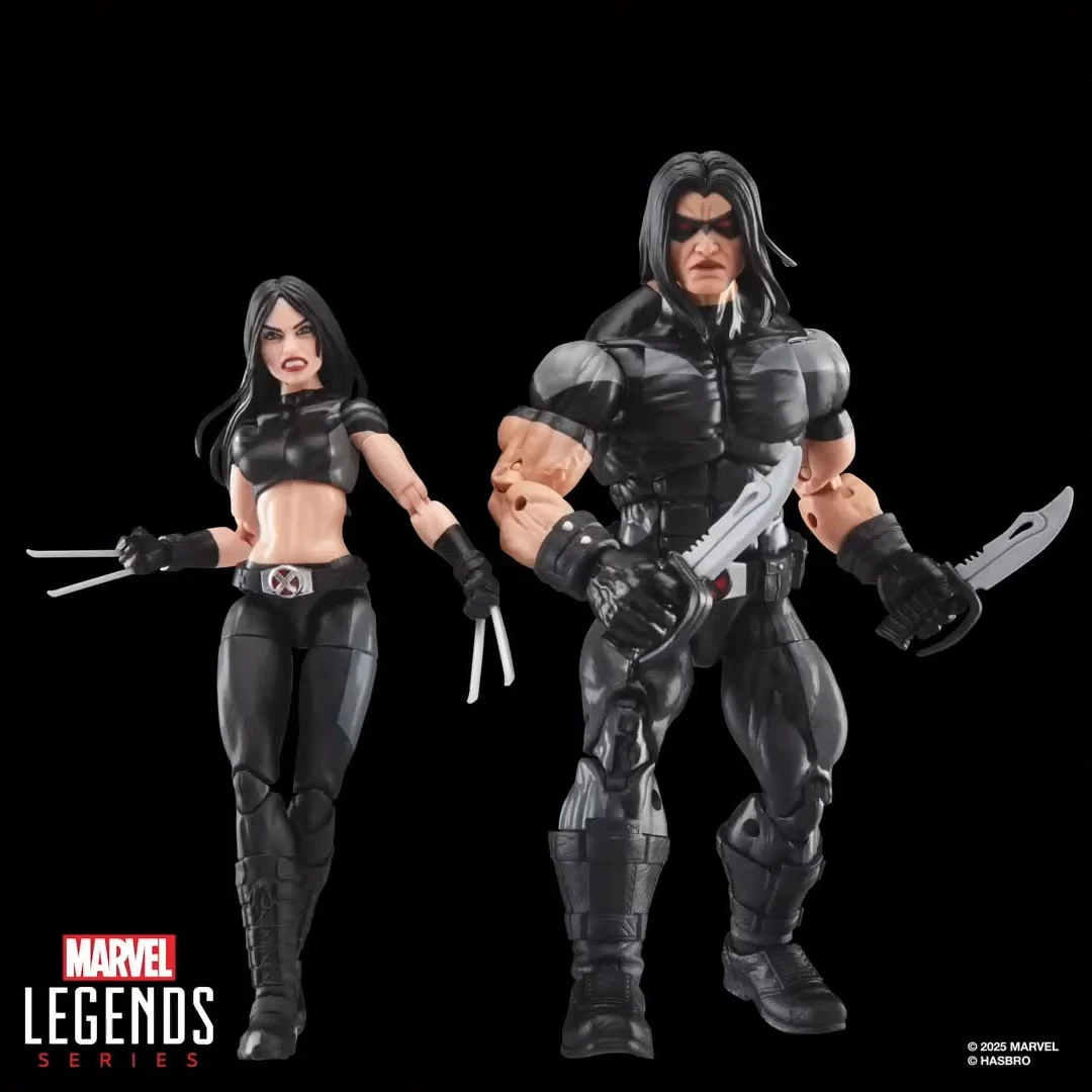 

Marvel Legends X-Men X-Force X23 Warpath 2 упаковки Deluxe Эксклюзивная 6-дюймовая фигурка