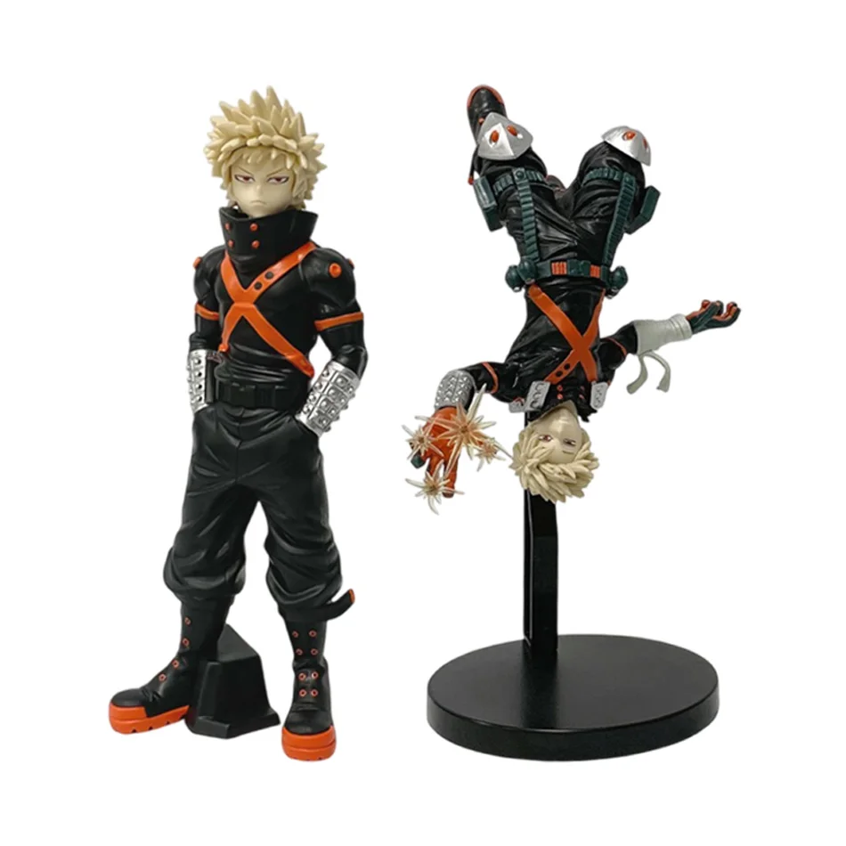 Anime 12-22cm My Hero Academia 4-częściowy zestaw Bakugou Katsuki Midoriya Izuku Figurki Akcji Model Filmowy Zabawka Prezent na Urodziny Boże Narodzenie