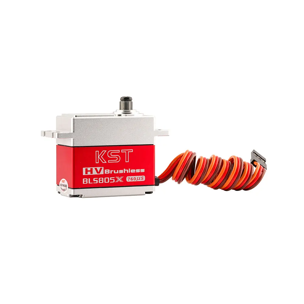 KST BLS805X 8.4V 7.5kg 0.039sec HV Standard Brushless Tail Servo For Heli 550-700