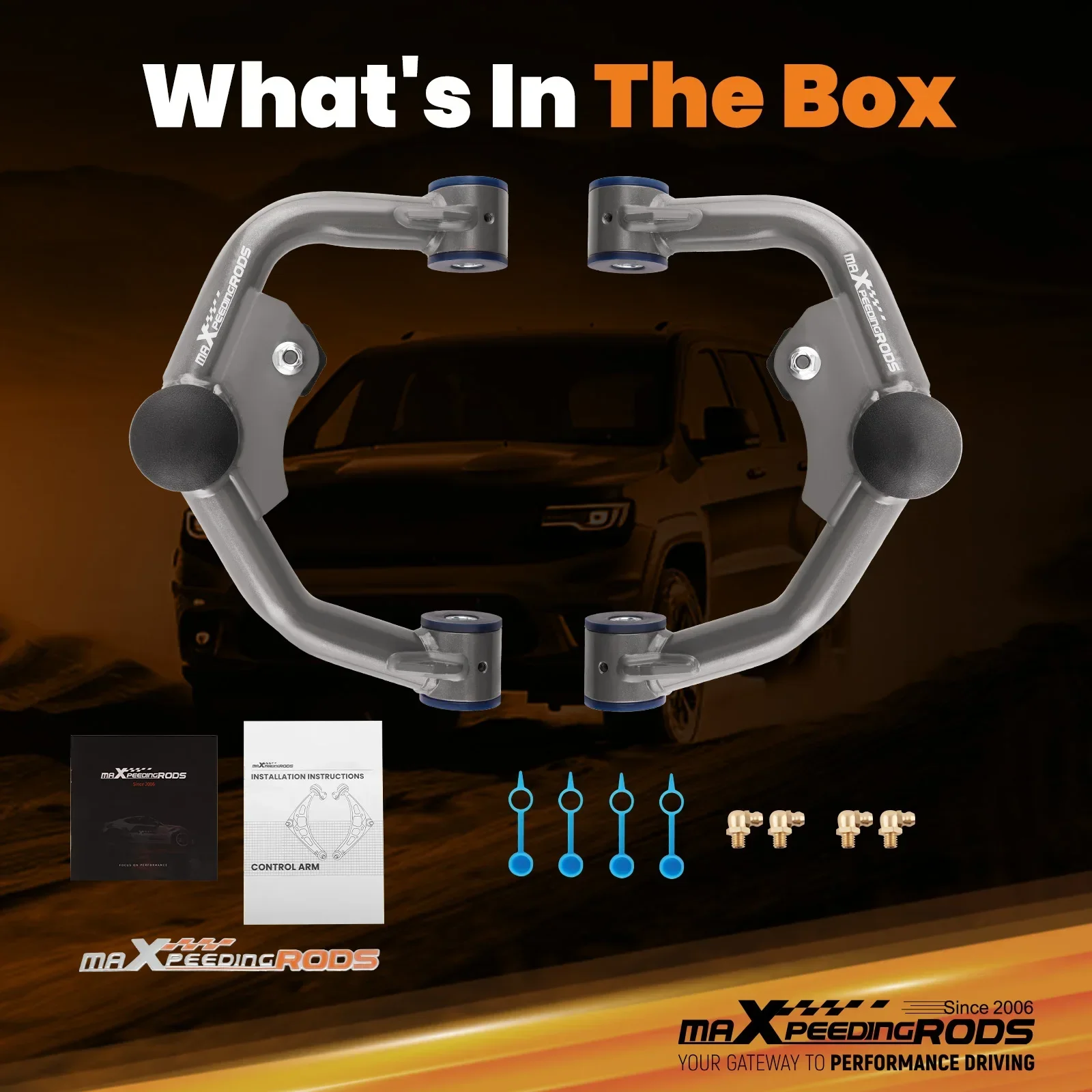 

1-3" Lift Upper Control Arms Kit for Nissan Frontier Pathfinder Xterra 2005-2016