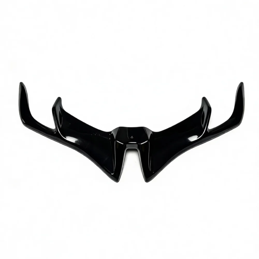 Motorcycle Shark Fin Aerodynamic Winglet For Yamaha YZF R15 V3 Front Air Intake Deflector Modification Black Body Fairing Parts