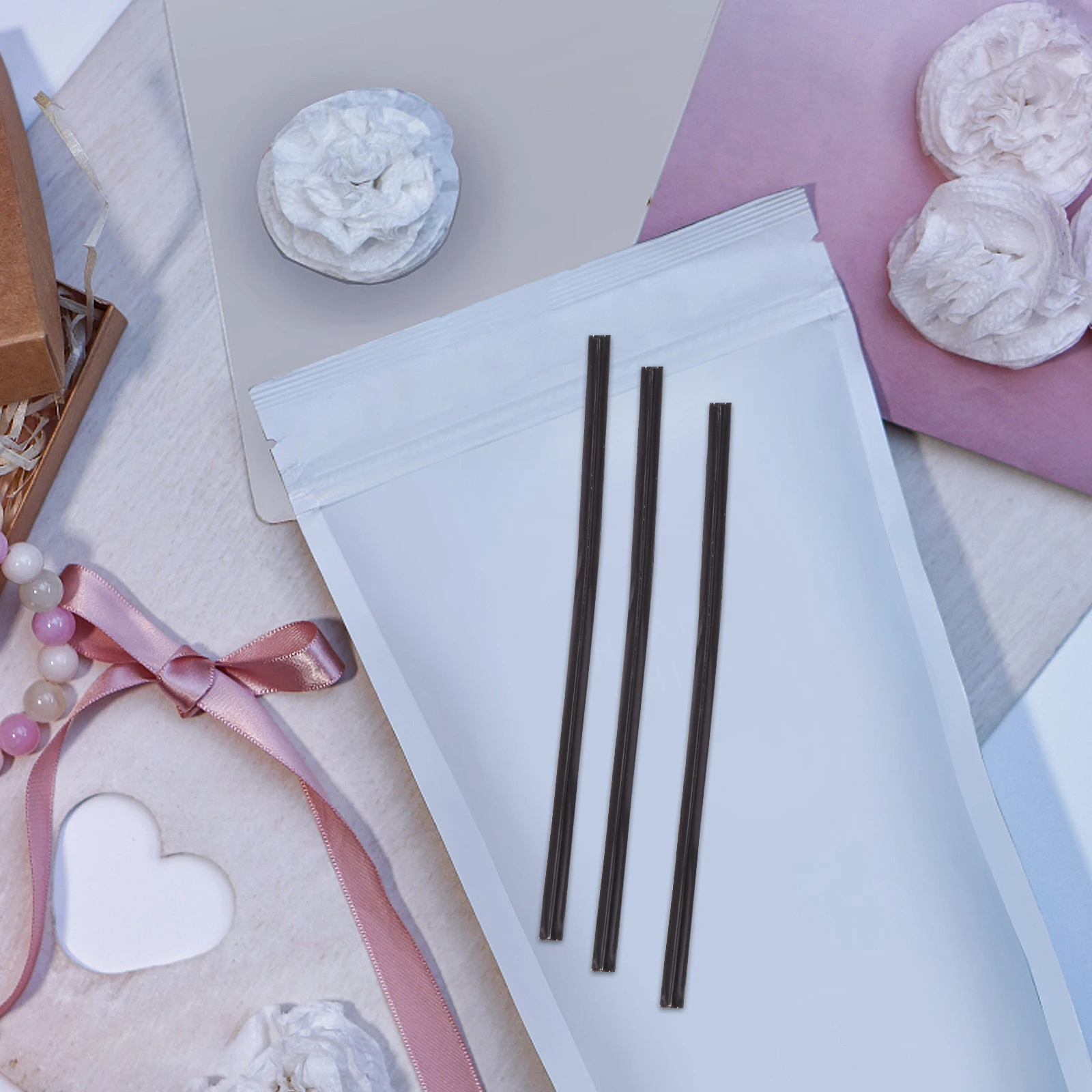 

800Pcs Colorful Metallic Ties for Candy Bread Bags 10cm Soft Easy Tie Untie Suitable for Birthday Wedding Ties