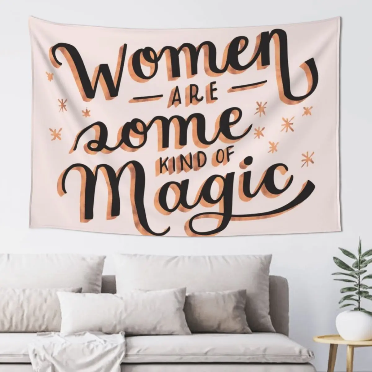 

Women are Some Kind of Magic - The Princess Saves Herself in This One Tapestry Kawaii Room Decor Bedroom Deco Tapestry