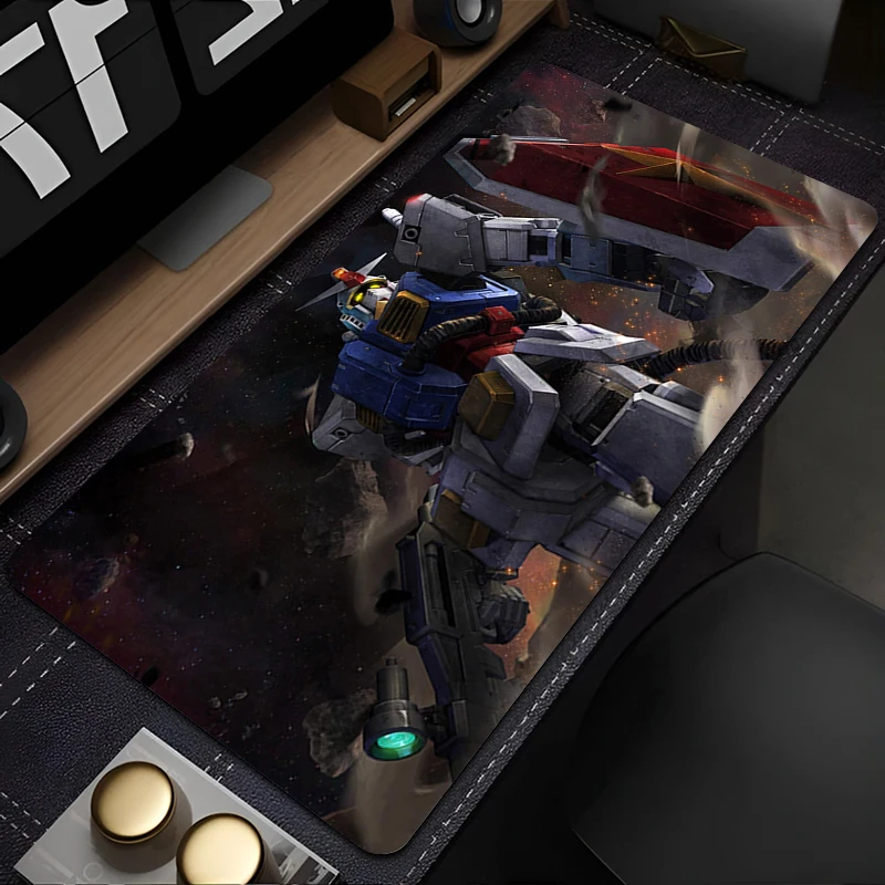 Alas Mouse Mechanical Warrior Baru Ukuran Besar, Alas Mouse untuk Game, Kantor, Laptop, Karpet Lembut Anti-selip untuk Desktop PC