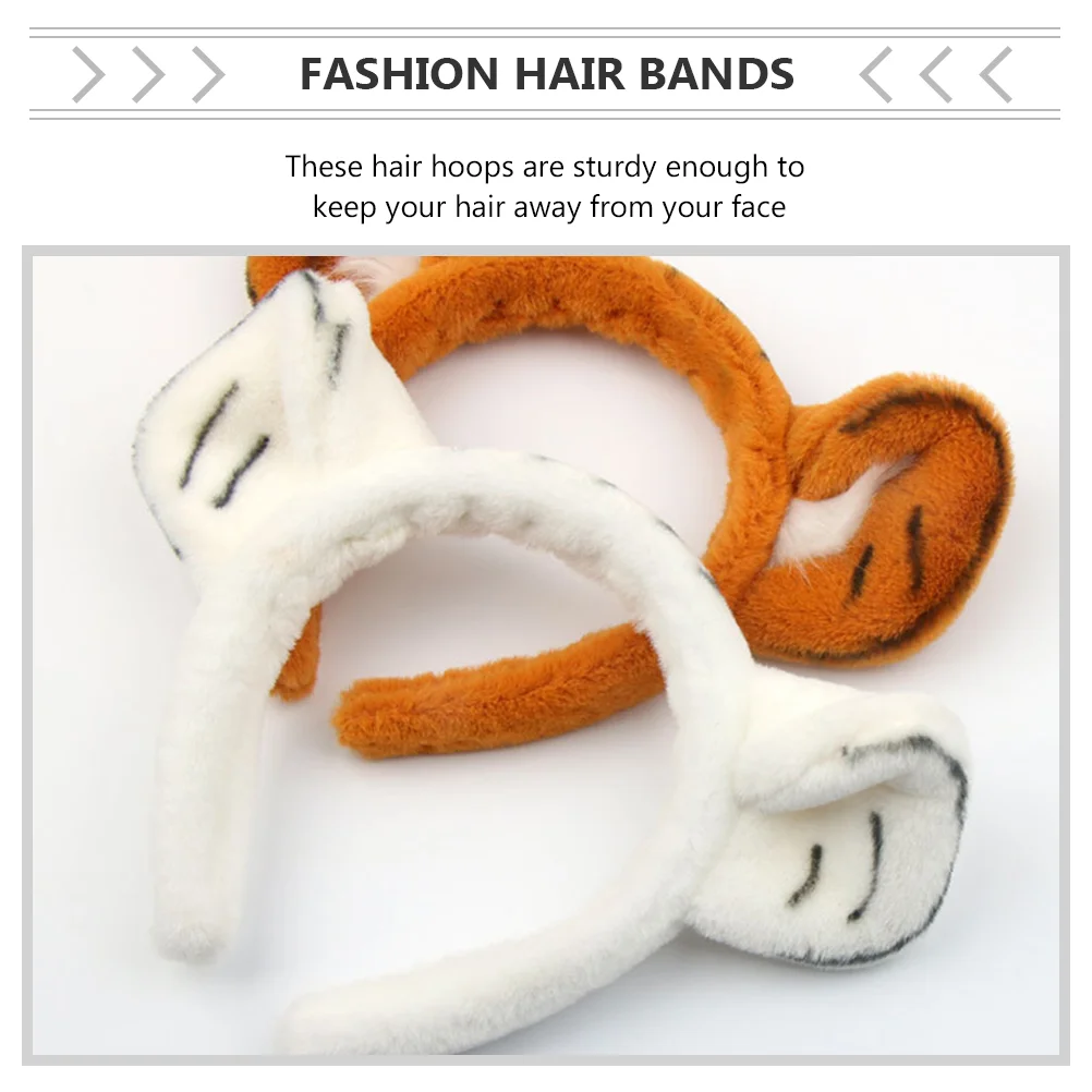 Girl Clothes Plush Ear Headband Animal Ears Headbands Fashion Light Brown Hair Accessories Miss