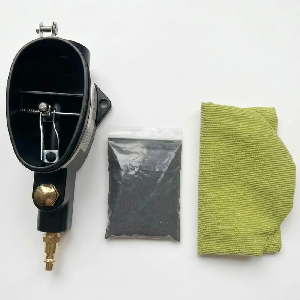 Engine Ignition System Cleaner Tool Air Operated with 1/4 Inch Inlet and 3/8 Inch Hose Support 90 PSI Aluminum Construction