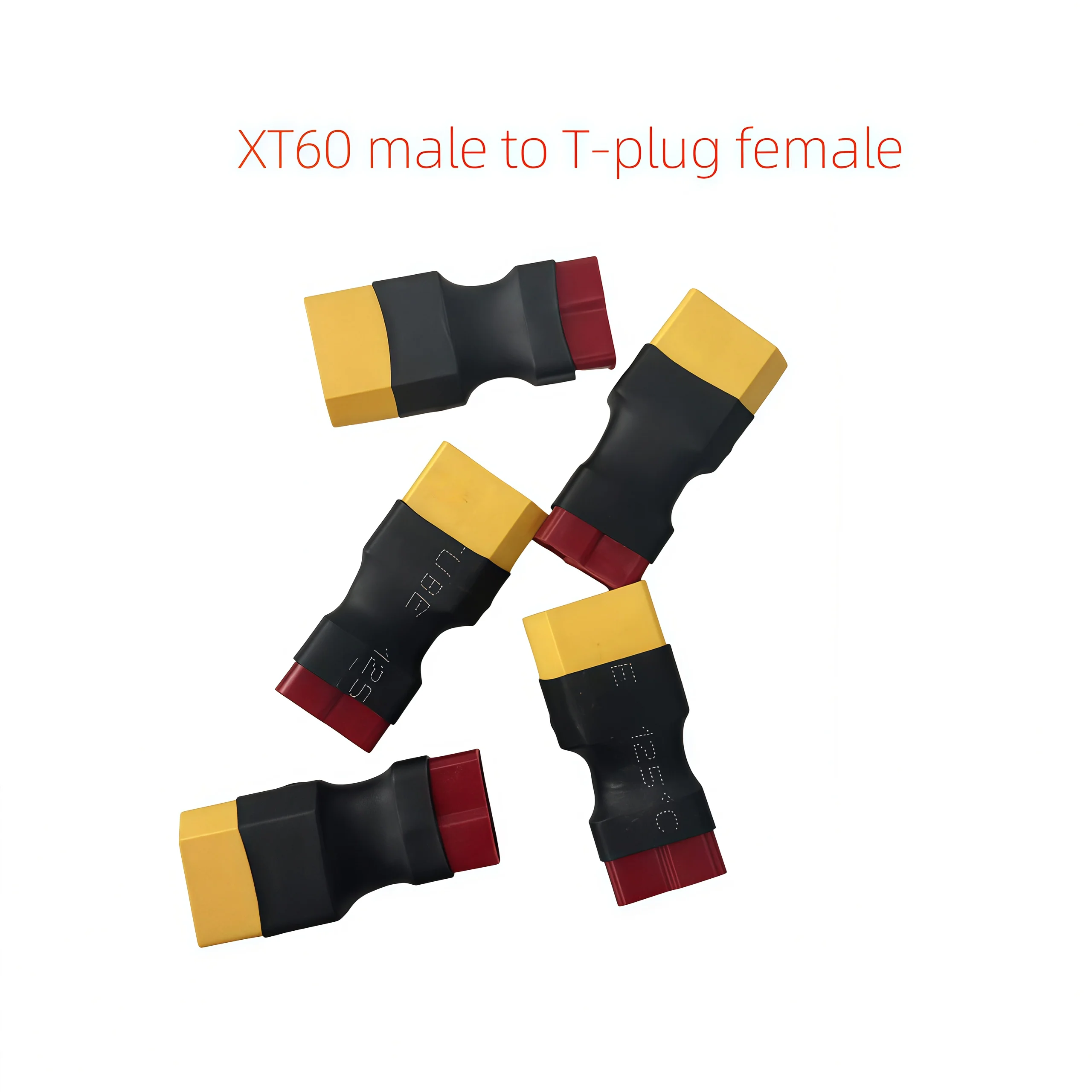 1/2/5pcs XT60 male and female to T-plug male and female original factory genuine plug model aircraft lithium battery adapter