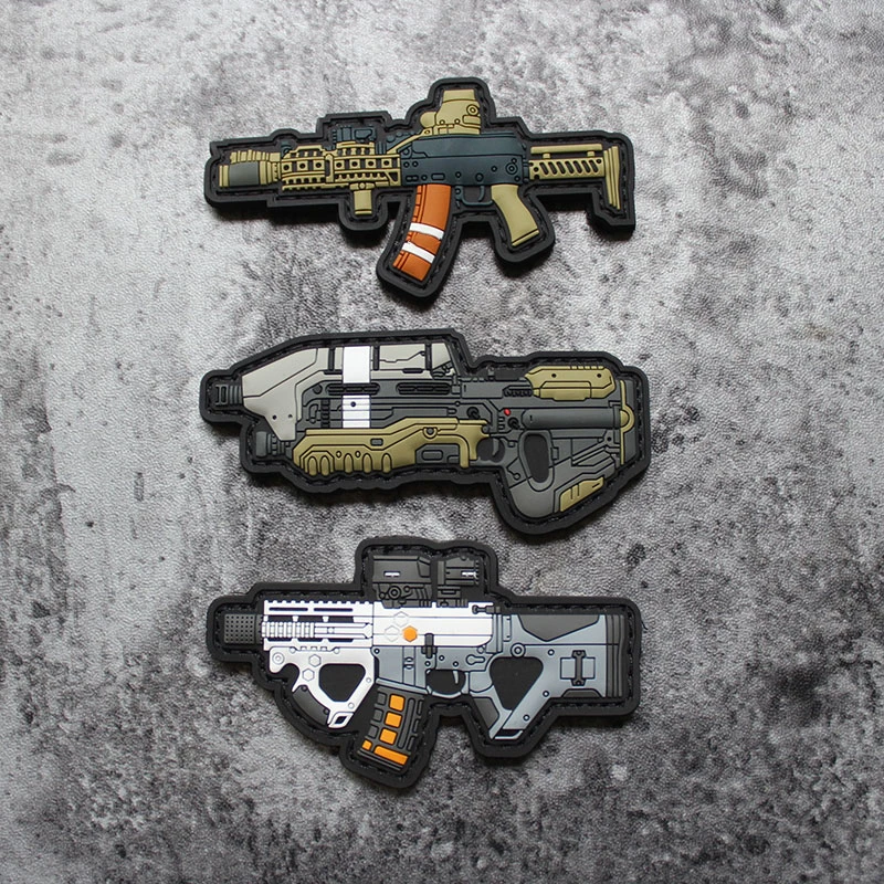 Zenitco Parche MOLLE táctico PVC 3D silicona - imagen 2