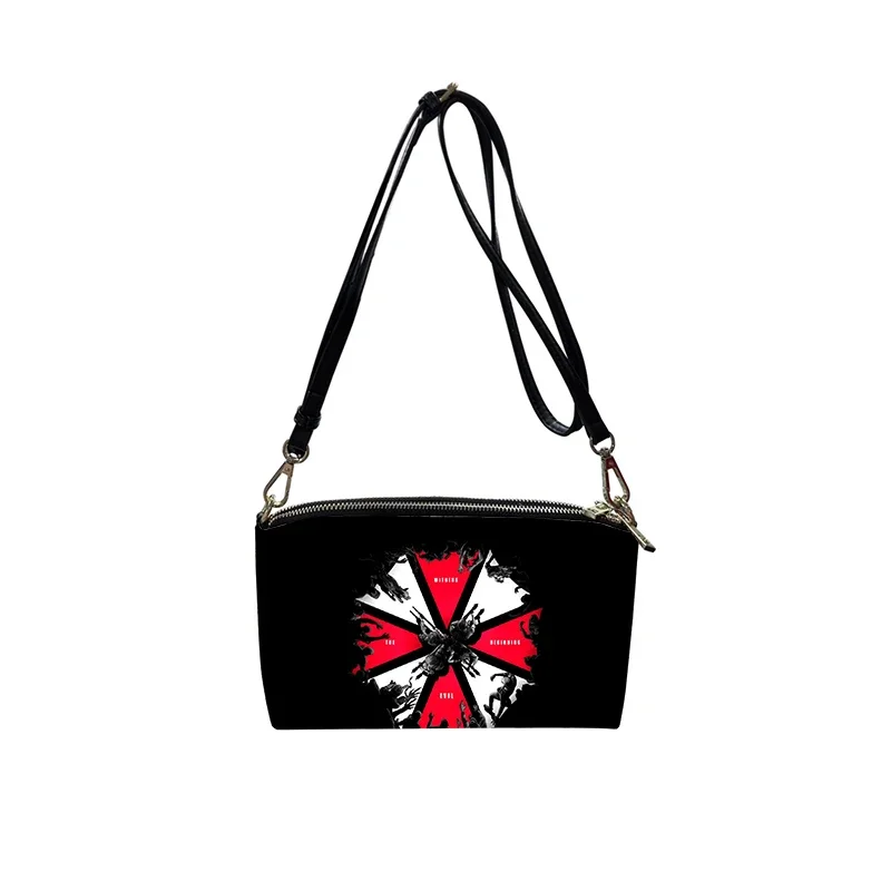 Umbrella Corporation PU Crossbody Bag 2023 New Women's Fashion Shoulder Bag Minimalist Small Square Bag for Women