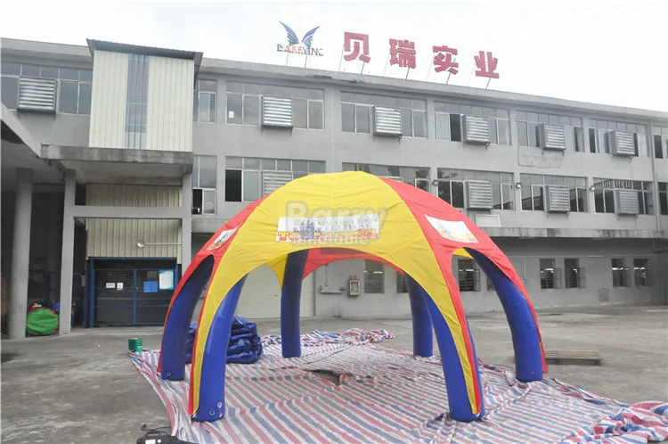 Customized Commercial Grade Advertisement Dome Marquee Outdoor Inflatable Spider Tent for Event Exhibition