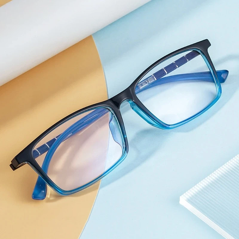 OLLYMURS خفيفة للغاية TR90 وصفة طبية مخصصة رجل نظارات إطار الرجال عالية الجودة مربع موضة النظارات الرياضية البصرية النظارات