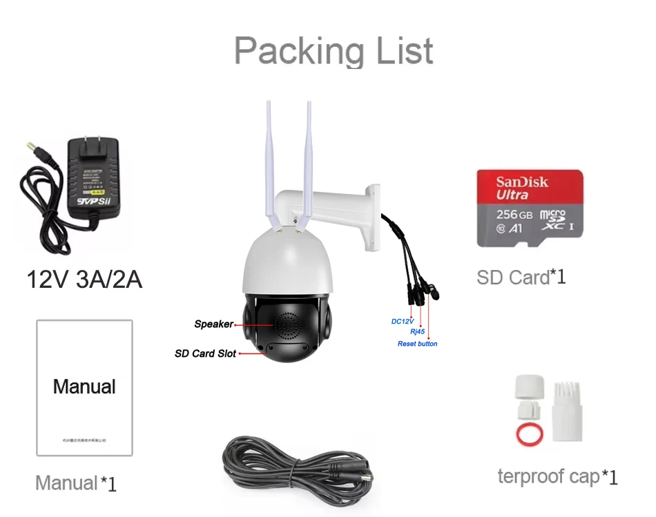 Imagem -05 - Rastreamento Automático 8mp 4k 90x Zoom Óptico Rotação Áudio Infravermelho Onvif 4g 5g Sim Wifi com Fio em Ptz Velocidade Dome Câmera de Segurança