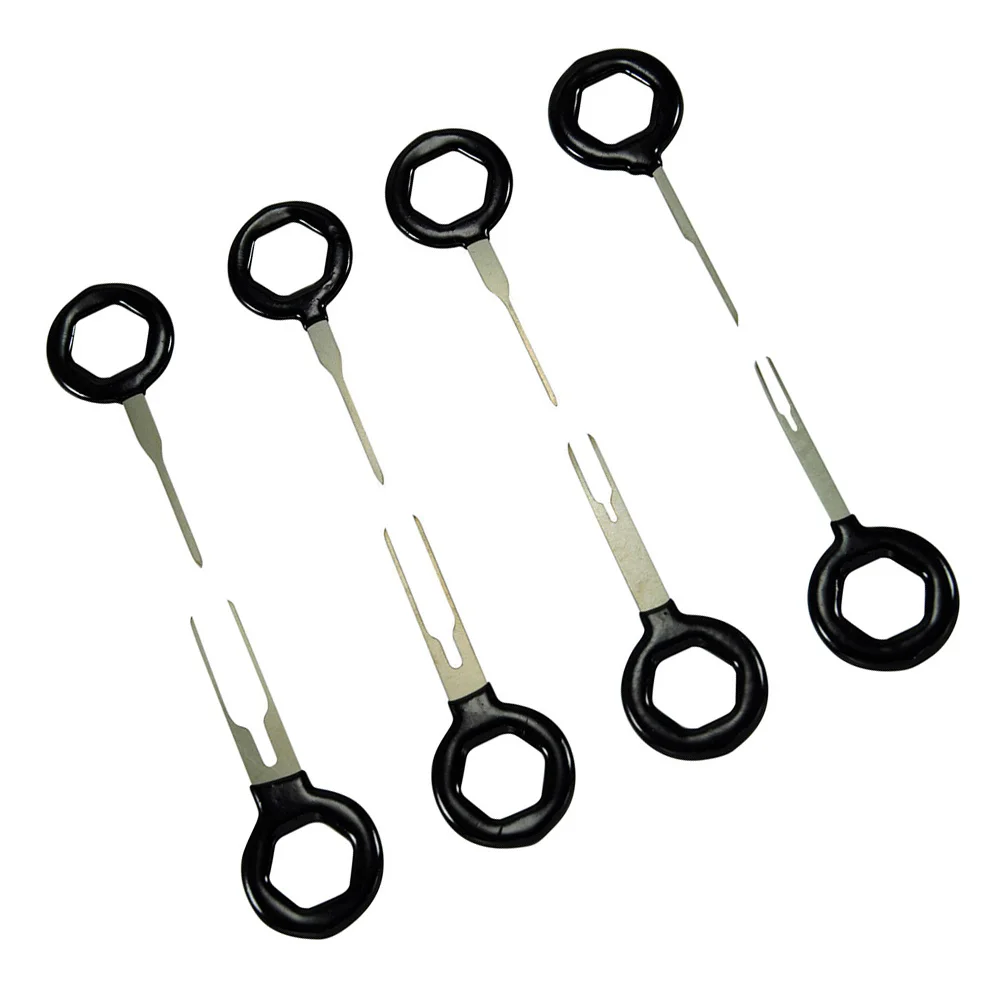 

11Pcs Auto Car Plug Terminal Extractor Pin Release Tool Universal Connector Disassemble Set Carbon Steel Rubber Coating