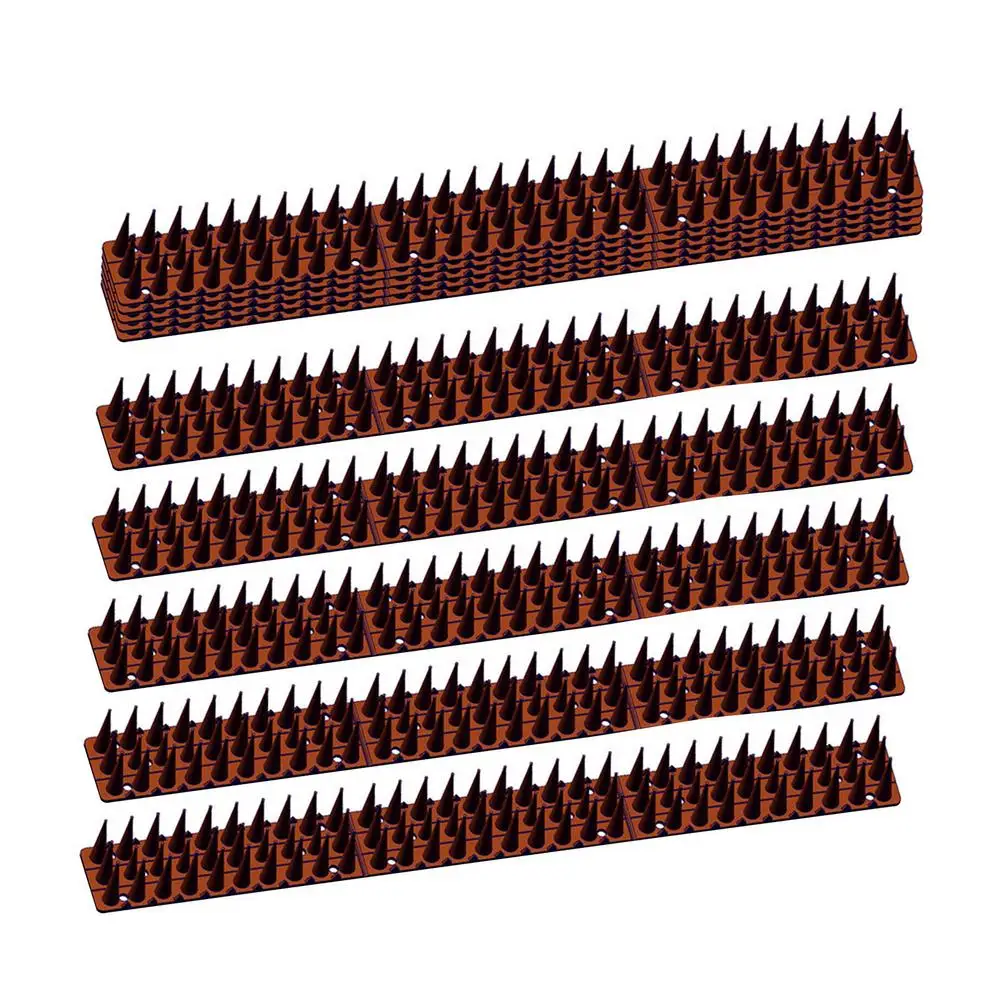 15/30PCS Anti-bird Spikes Against Birds Garden Fence Wall Spikes Decoration Scare Cat Dog Anti Pigeon Repeller Deterrent Animal