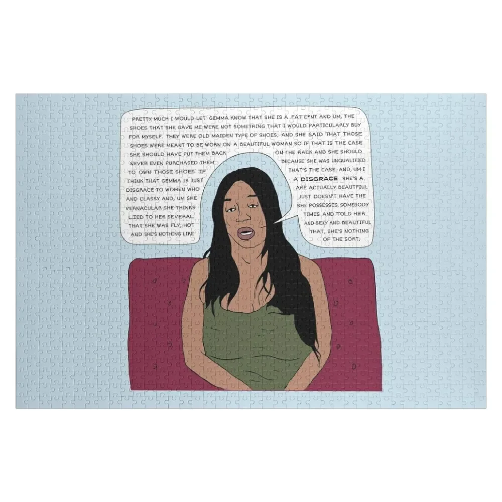 I would let Gemma know that... Jigsaw Puzzle Personalised Toys Wood Name Customized Toys For Kids Puzzle