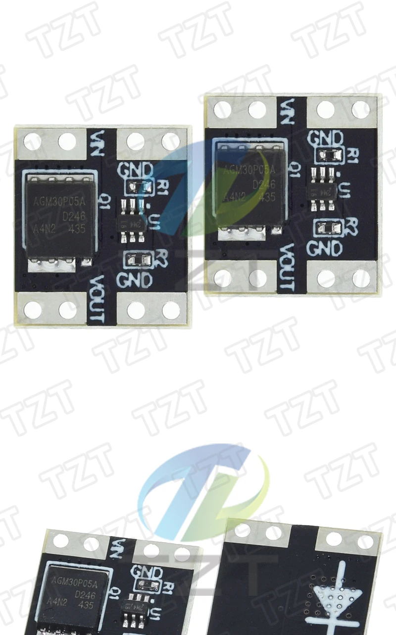 1/3/5/10 Stück XL0401 Ideales Diodenmodul, simuliert einen idealen Diodengleichrichter, 3 V–26 V, 5,5 mΩ, geringer Innenwiderstand, MOS-Platine. – Detail 3