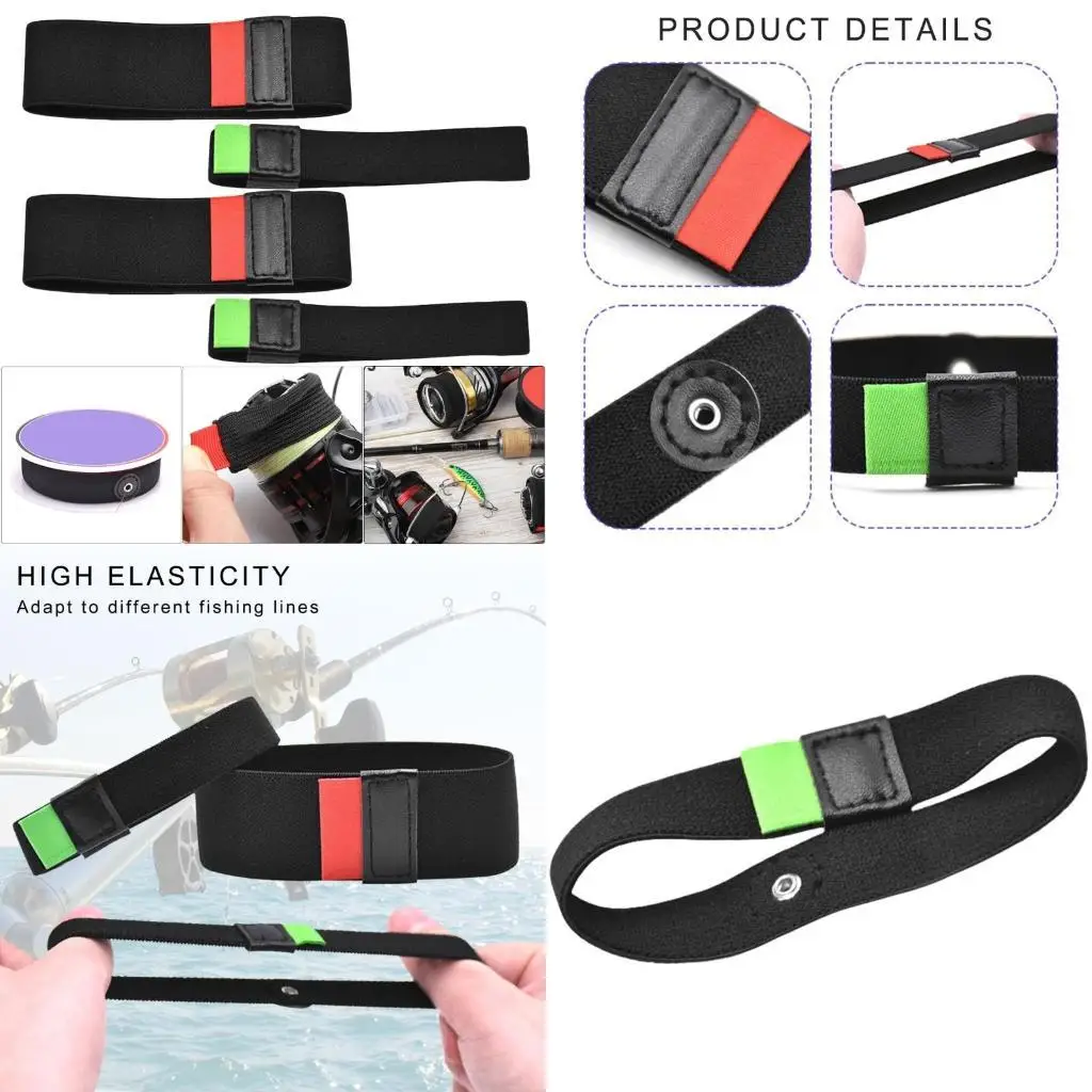 

Y1UC Fishing Spool Belt Reel Protections Belt Fishing Tool Fishing Reel Belt