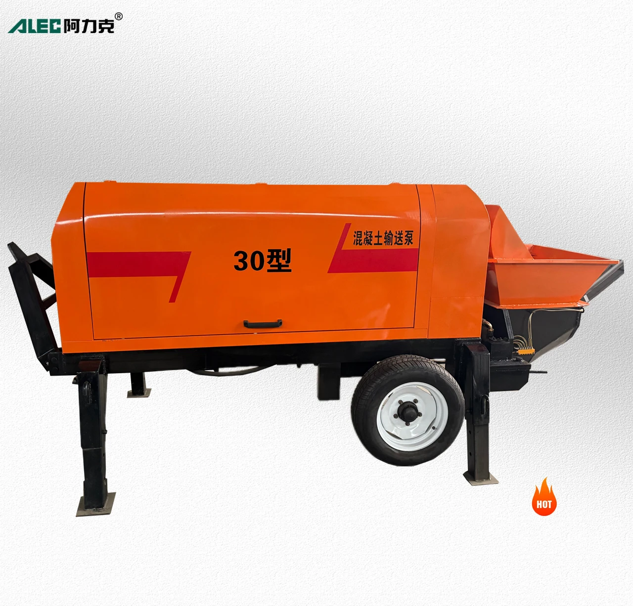 China New Good Performance Mini Electric Concrete Pump Small Concrete Machinery Pump for Concrete Sales