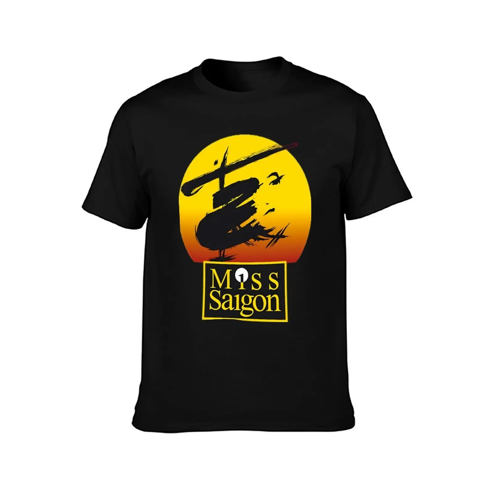 Miss Saigon \t T-Shirt oversized man clothes anime clothes mens t shirt