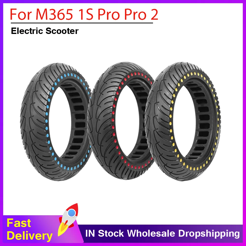

8.5inch Rubber Solid Tires for Xiaomi M365 1S Pro Pro 2 Electric Scooter Off-Road Honeycomb Tyre Anti-Explosion Tire Wheel