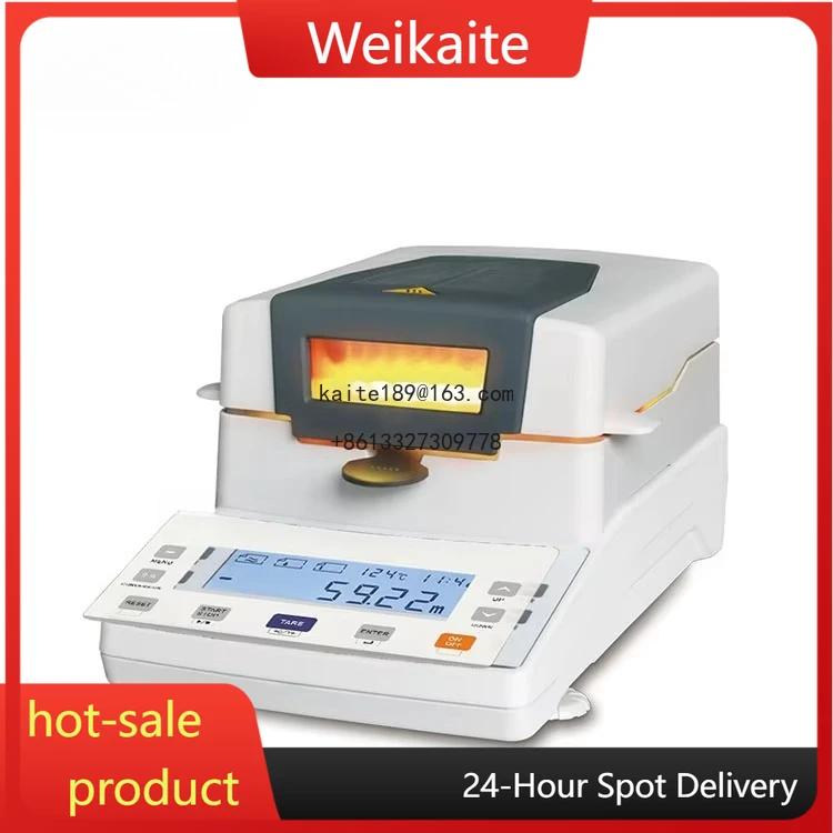 

XY-102MW 0.002g 0.04% Digital Weighing Moisture Analyzer LCD Display for Laboratory Use Moisture Meter