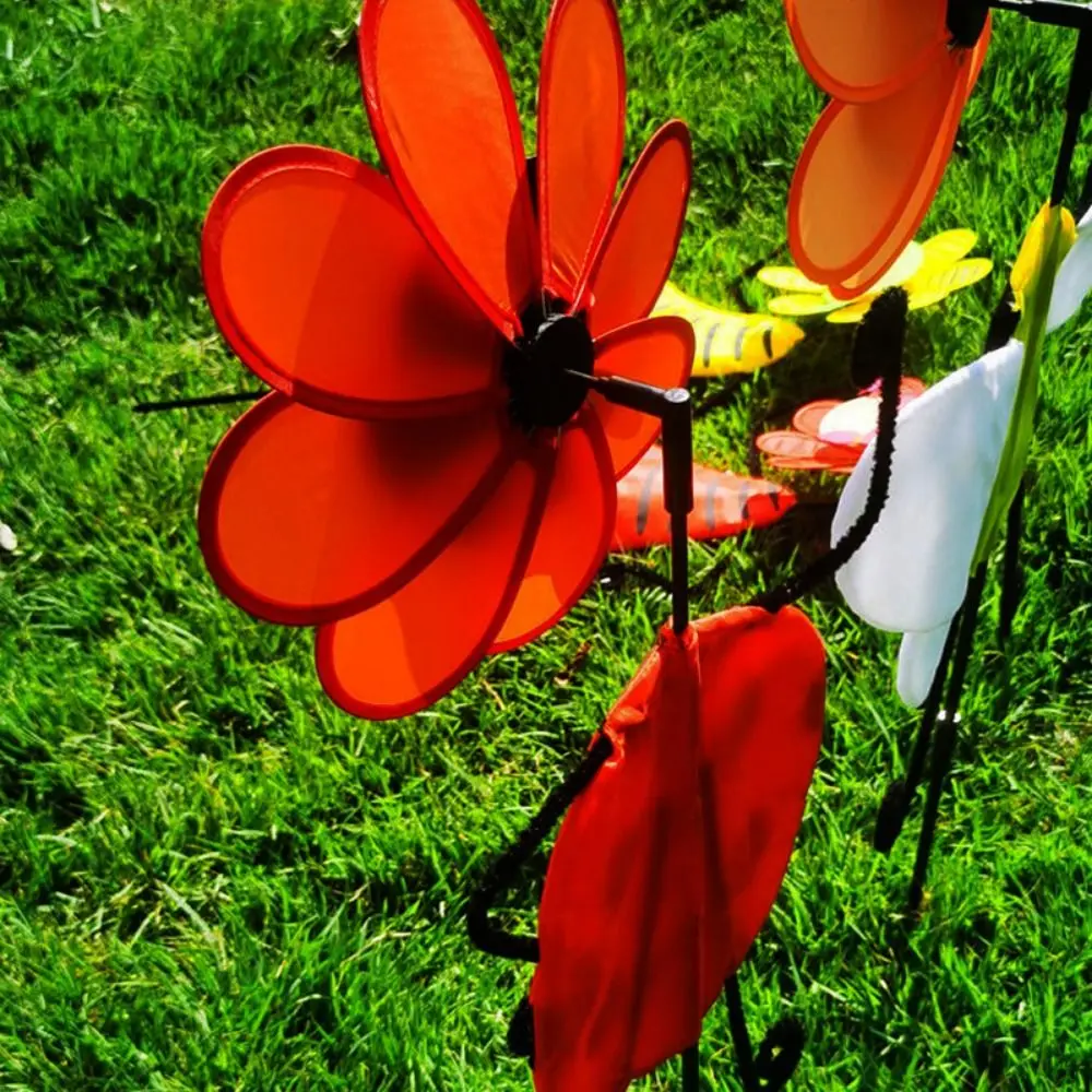 

Красочная танцевальная ветряная мельница для маленьких девочек, милая мультистильная ветряная мельница с 3D животным, вращающаяся ветряная мельница из ткани Оксфорд, радужная ветряная мельница