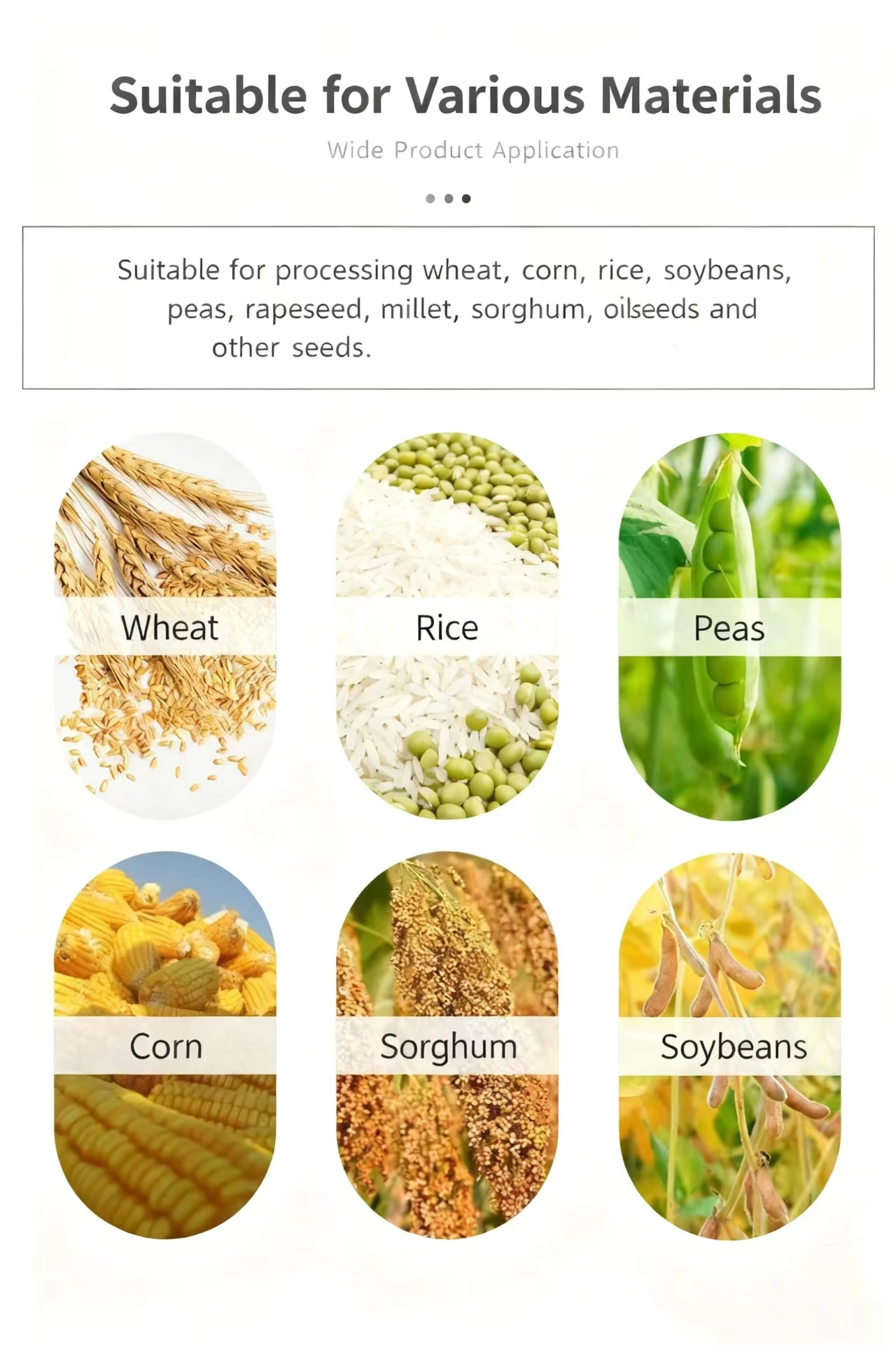 Multifunctional Wind Sorter for Separating and Selecting Seeds - Wheat Corn Rice Screening and Debris Removal Machine