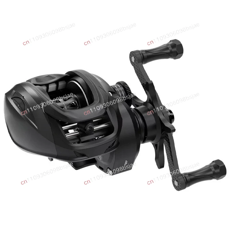 Carbon micro-object fish wheel 7g short shaft line cup 5 + 1bb special Ben polar night luya water drop wheel fishing horse mouth
