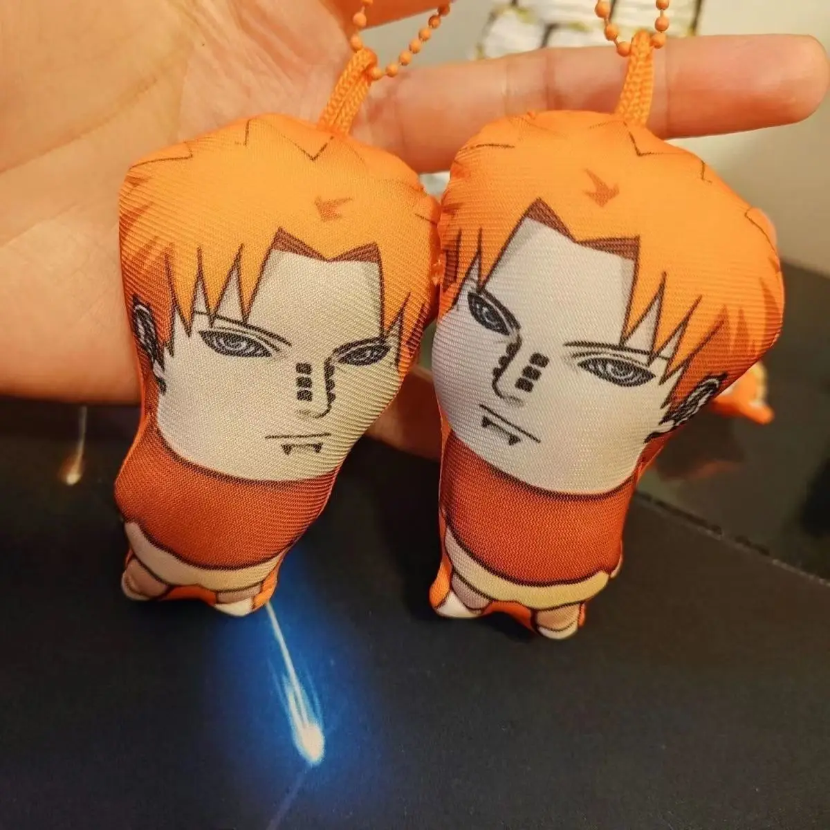 Naruto mobile game Talking Obito Doll Keychain, fun and entertaining plush toy to give to friends
