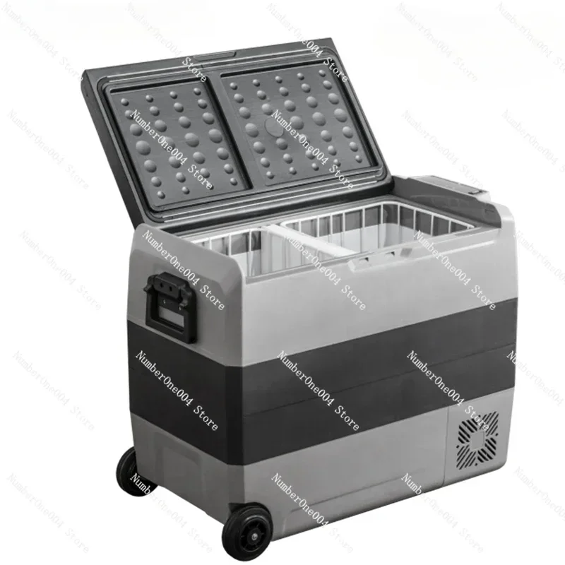 12V Compressor Portable Freezer Fridge Quick Refrigeration Travel Outdoor Picnic Coole 36/50/60L Auto Car Refrigerator