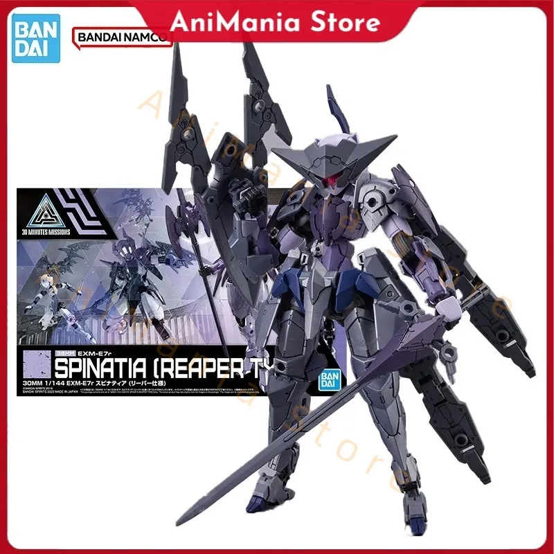 

Bandai Original Genuine Figure 30 Minutes Missions Model Kit 30MM EXM-E7r Spinatia Reaper Collection Action Figure Model Toys