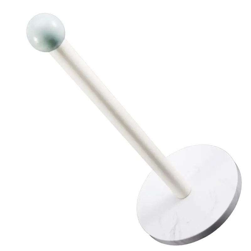 

Органайзер для кухни и ванной AA73, мраморный держатель для бумажных полотенец на столешницу с нескользящим прочным основанием