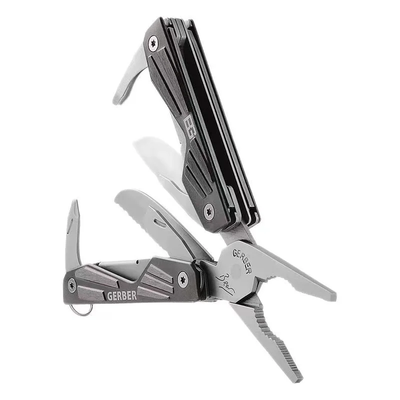 GERBER BG 9in1 EDC Multitool Camping supplies Pocketknife Folding pliers Tactical Survival Outdoor Bushcraft Nature hikes