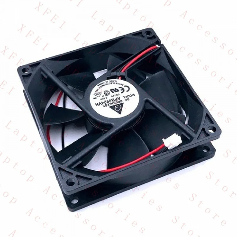 

F for Delta AFB0924VH 9CM 9.2CM axial blower fan 92*92*25MM 9225 24V 0.40A 3900RPM